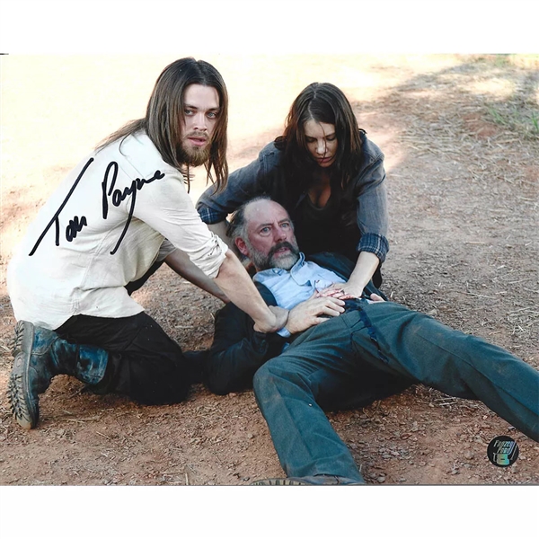 Tom Payne Autographed The Walking Dead 8X10 Photo