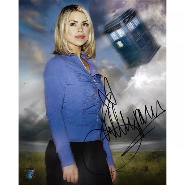 Billie Piper Autographed Dr. Who 8X10 photo