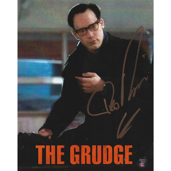 Ted Raimi Autographed The Grudge 8X10 photo