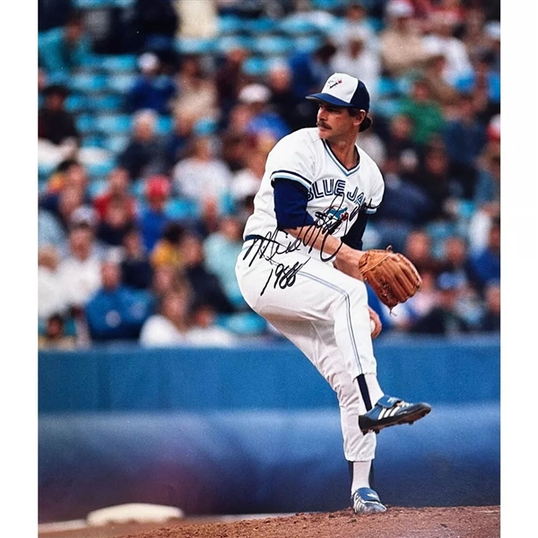 Mike Flanagan Autographed Toronto Blue Jays 16X20 Photo