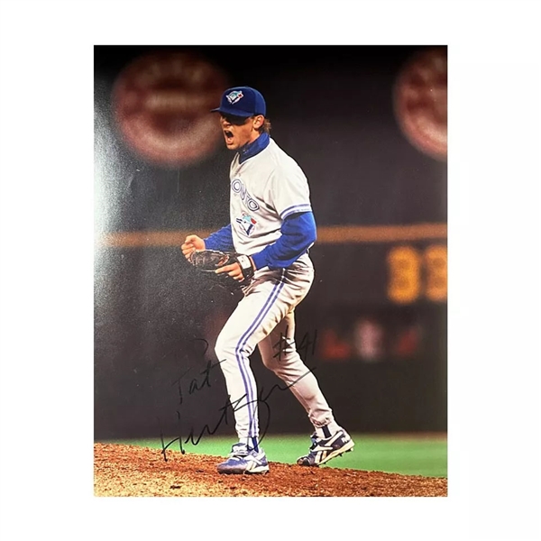 Pat Hentgen Autographed Toronto Blue Jays 11X14 Photo